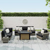 Sirio Regency 8-piece Seating Set with Fire Table