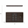 Home Wine Bar Cabinet 5-piece Set with Display Shelf by NewAge Products