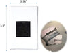 RUI Smart Solution House 8PCS Magnetic Picture Frames,Photo Frame for Refrigerator,Home Decoration,Office Cabinet