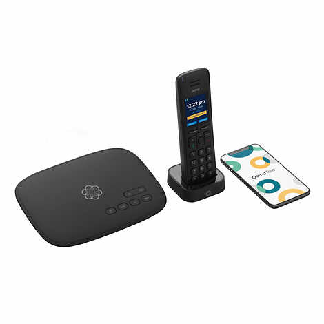 Ooma VoIP Telo Air 2 with HD3 Handset Home Phone Service