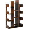 HOMCOM Tree Bookshelf, Modern Freestanding Bookcase with 13 Open Shelves, Display Unit, White