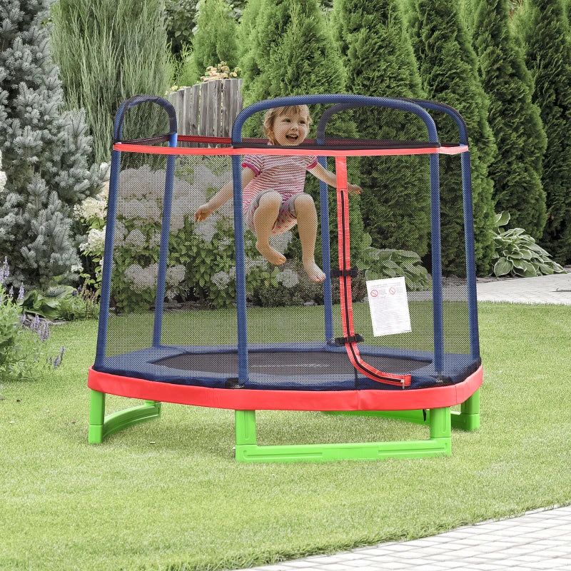 Trampoline For Kids Net Enclosure Mini Indoor Outdoor Small Child Safe  Springs