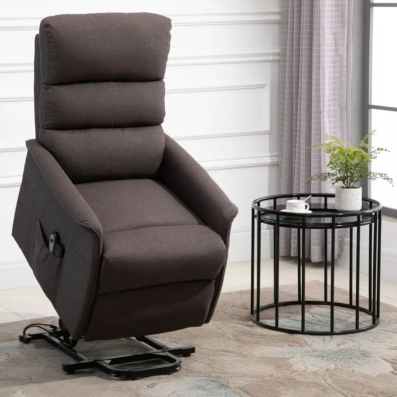 HOMCOM Power Lift Assist Recliner Chair for Elderly with Remote Contro –  ShopEZ USA