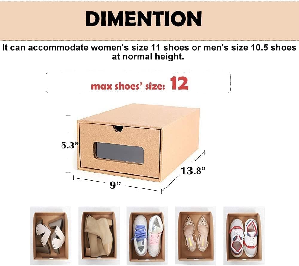 HEMMAFIXARE Shoe box, fabric stripe/white/gray, 9x13x7 - IKEA