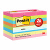 Post-it Notes, Assorted Bright Colors, 1-1/2" x 2" 100 Sheets, 24 Pads