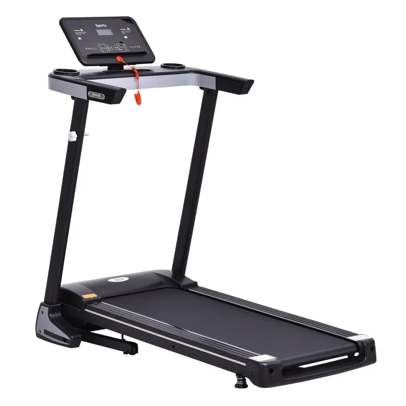 Soozier Treadmill Electric 1-12Km/h Motorized Power Fitness Folding Running Machine