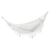 Outsunny Hammock Chair Cotton Rope Porch with Cushion for Indoor Outdoor Using-1