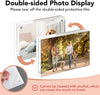 YixangDD Acrylic Picture Frames 4x6 Inches - 3 Pack, Magnetic Acrylic Picture Photo Frame，Double Sided Clear Frameless Photo Frame ， Magnetic Desktop Transparent Frame for display Picture、photos