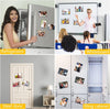 YixangDD Magnetic Picture Frames 15 Packs-Fridge Magnetic Photo Frames-Holds 4 x 6 Inches Photos,Black