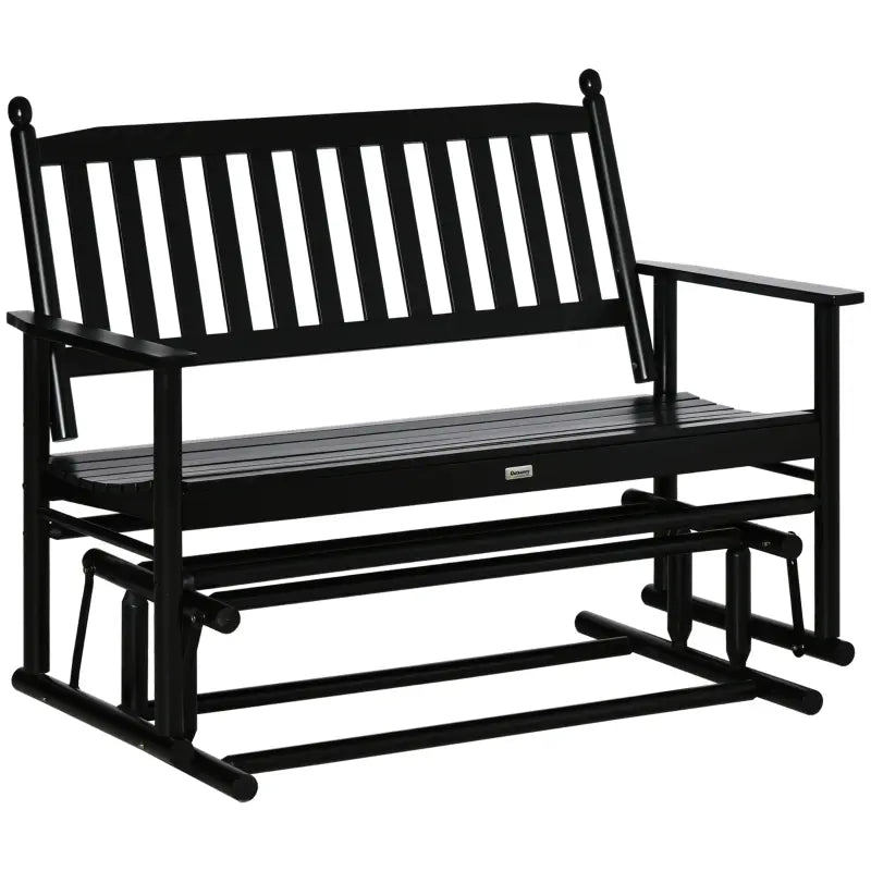 Outdoor cheap rocking bench