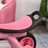 Qaba Kids Ride-On Cycling Tricycle with a Chic Timeless Design Color & a Safety & Comfortable EVA Foam Seat - Pink