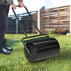 Outsunny 20-Inch Push/Tow Behind Lawn Roller Filled with 10 Gal Water or Sand, Perfect for Flattening Sod in the Garden