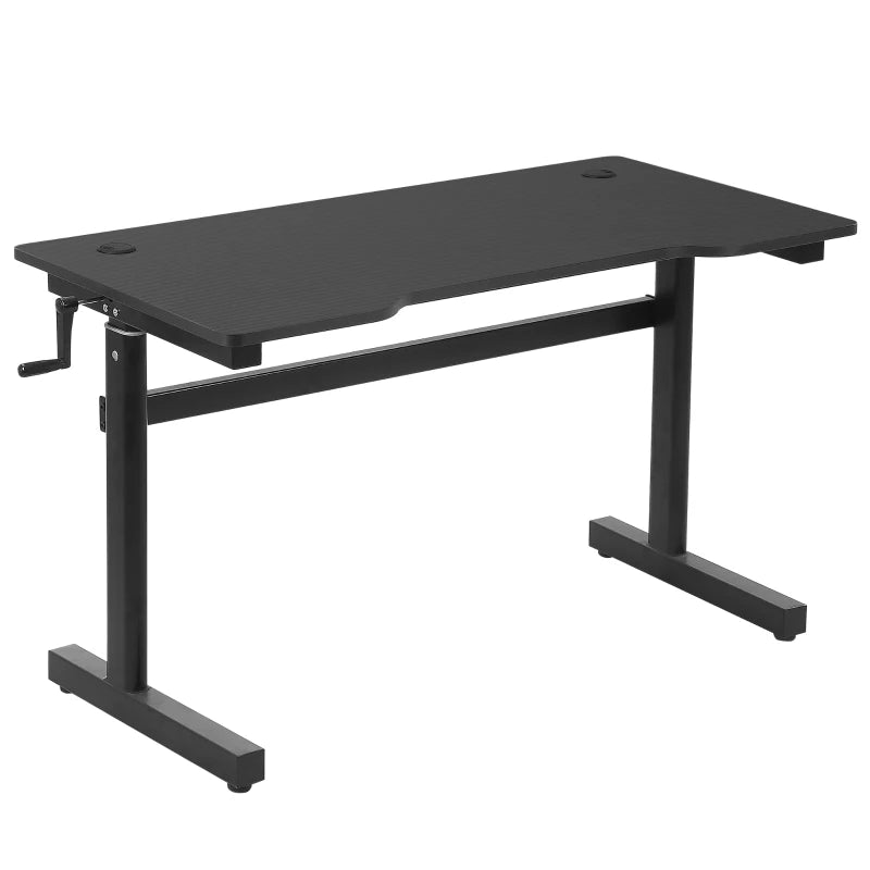 Vinsetto Height Adjustable Standing Desks Manual Lift in E-sports Style for Home Office