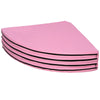 Soozier Round Folding Portable Pole Dance or Yoga Crash Mat 2'T x 5'W - Pink