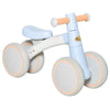 Qaba Quick Release Baby Balance No Pedal Bicycle for 1-3 Year Olds, Blue