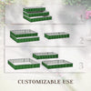 Outsunny 3 Tier Raised Garden Bed, Metal Elevated Planter Box w/ Gloves, Easy Assembly