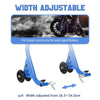 HOMCOM 16" - 22" Portable Adjustable Durable Motorcycle Tire Changing Stand