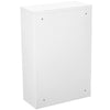 kleankin Steel Wall Mount Medicine Cabinet 3 Tier Emergency Box for Bathroom Kitchen, Lockable with 2 Keys - White