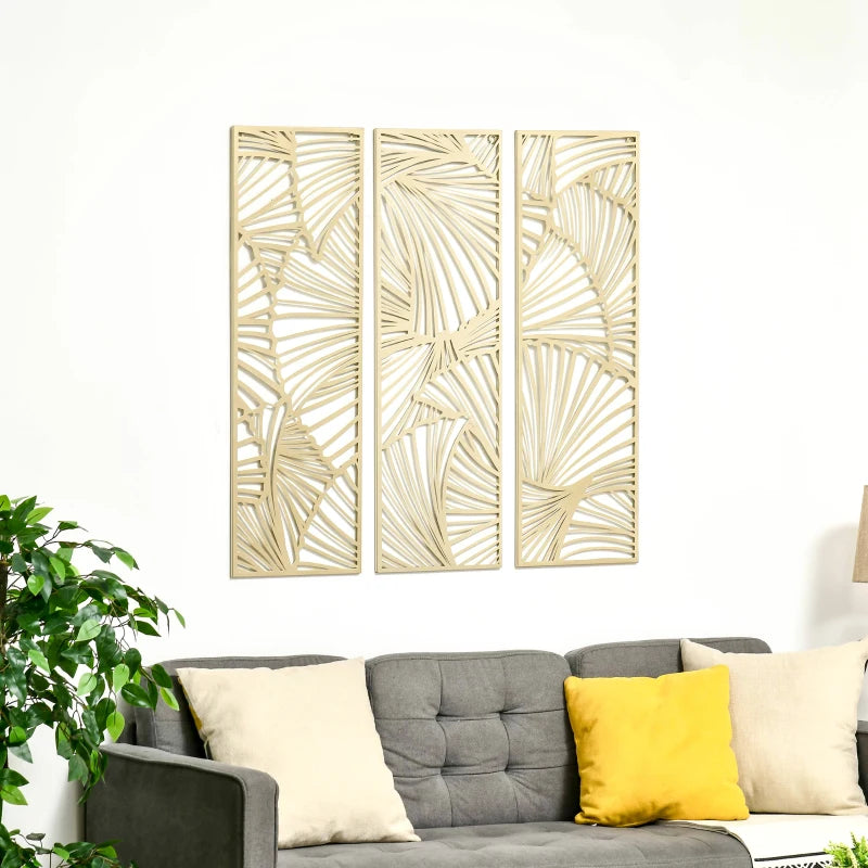 HOMCOM Hand-Painted Canvas Wall Art for Living Room Bedroom, Painting Gold African Woman, 39.25" x 31.5"