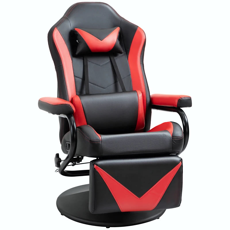 Massage Lumbar Cushion Racing Gaming Chair Reclining Backrest