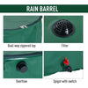 Outsunny 80 Gallon Rainwater Harvesting System Collection Tank with Collapsible Runoff