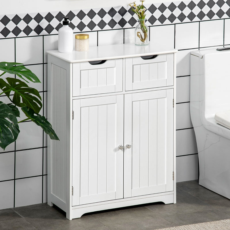 kleankin Slim Bathroom Cabinet, Freestanding Toilet Paper Storage with –  ShopEZ USA