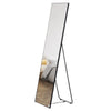 HOMCOM Full Length Mirror Floor Standing or Wall-Mounted, Rectangle Dressing Mirror, White