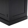 HOMCOM 6ft Tall Wood Kitchen Storage Cabinet with Adjustable Shelves, 2 Wood Pantries, Drawer and Sturdy Design - Black