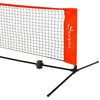 Soozier 23 ft Portable Soccer Tennis/Pickleball/Badminton/Mini Tennis Net for Training with Included Storage Bag - Red