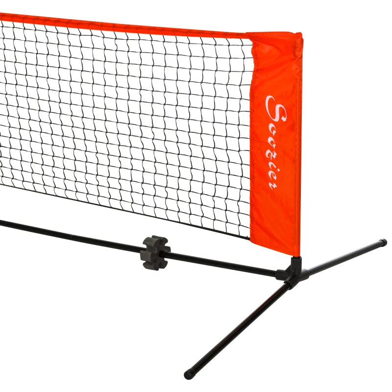 Soozier Soccer Rebounder Net, Adjustable and Foldable Multi-Sport Training Bounce Back Net, Target Goal for Soccer Practice and Training, 8.5' x 6.5'
