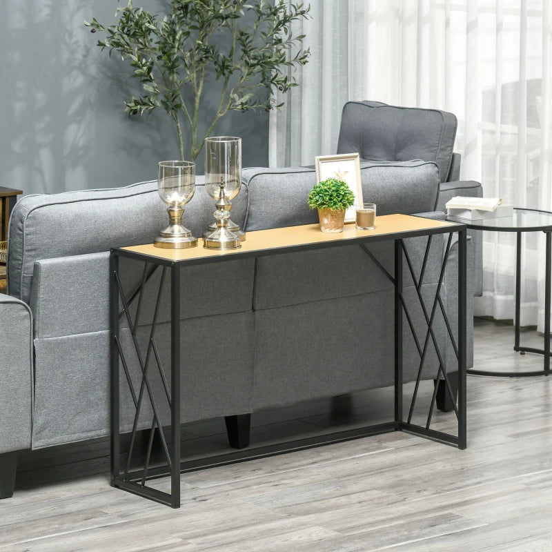 HOMCOM Freestanding Sideboard Buffet Table with 4 Large Storage Compartments, Grey
