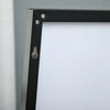 HOMCOM Full Length Dressing Mirror, Floor Standing or Wall Hanging, Aluminum Alloy Framed Full Body Mirror, Black