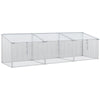 Outsunny 39" Aluminum Vented Cold Frame Mini Greenhouse Kit with Adjustable Roof, Polycarbonate Panels, & Strong Design