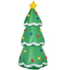 HOMCOM 8ft Christmas Inflatable Decorated Christmas Tree, Outdoor Blow-Up Yard Decoration with LED Lights Display