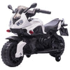 ShopEZ USA Kid's Ride-on Electric Motorcycle, Pedal Bike with Headlight and Training Wheels