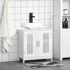 kleankin Bathroom Under Sink Cabinet Vanity Unit with Adjustable Shelf Space Saver, Grey