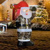 HOMCOM 8' Christmas Inflatable Santa Claus Wearing Camouflage, Outdoor Blow-Up Yard Decoration with LED Lights Display