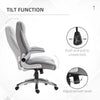 Vinsetto Home Office Chair 360° Swivel Chair Adjustable Height Tilt Function Dark Grey