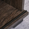 HOMCOM Farmhouse Style Coffee Table with X Bar Frame, Open Slat Wooden Bottom Shelf - Natural/White