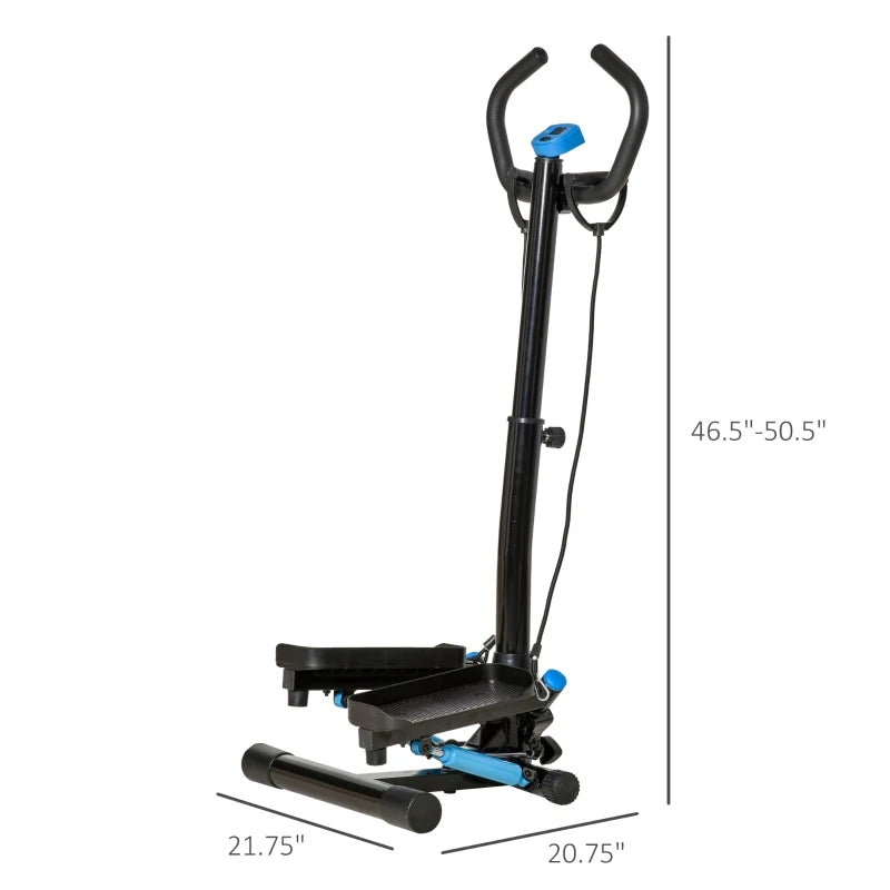 Soozier Treadmill Home Gym Folding Electric Running Machine w/ LED Display, Safety Key