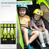 ShopEZ USA Children's Trailer & Stroller w/ Reflectors & 5 Point Harness Green