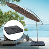 Outsunny 60 Liter Outdoor Patio Water Weighted Adjustable Umbrella Stand Base