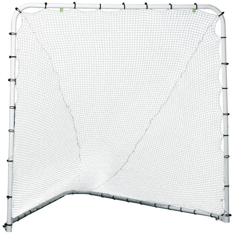 Soozier 8 x 3ft Soccer Goal Target Goal 2 in 1 Design Indoor Outdoor Backyard with All Weather PE Net Best Gift