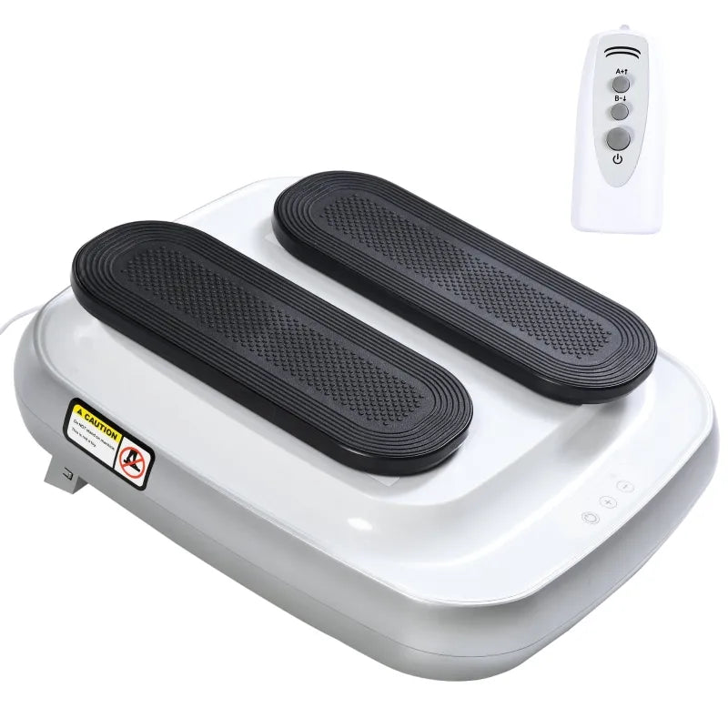 Soozier Seated Portable Electric Leg Exerciser Machine with Remote Control