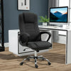 Vinsetto Home Office Chair 360° Swivel Chair Adjustable Height Tilt Function Dark Grey