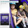 ShopEZ USA Folding Child Bike Baby Trailer with Safety Flag, Light Reflectors, & 5 Point Harness, Purple