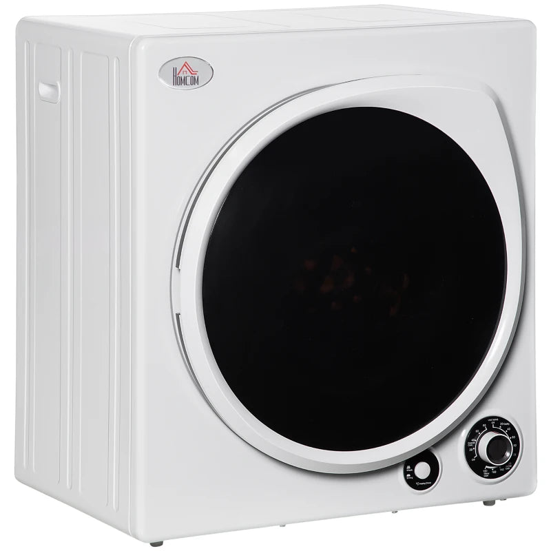 Electric Tumble Compact Laundry Dryer Stainless Steel Mounted 8.8