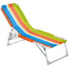 Outsunny Lightweight Chaise Lounge Chair for Kids with Foldable Function and No Assembly Required, Multi-Color