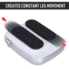 Soozier Seated Portable Electric Leg Exerciser Machine with Remote Control
