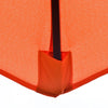 Outsunny 9' 3-Tier Patio Umbrella, Outdoor Market Umbrella with Crank and Push Button Tilt for Deck, Backyard and Lawn, Dark Blue